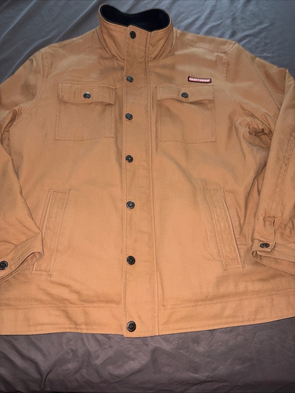 Carhartt Men’s Tan Canvas Field Jacket